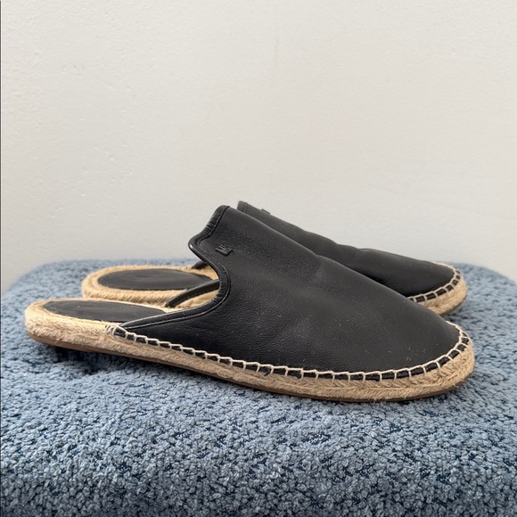 Michael Kors Black Leather Mules - Picture 2 of 9